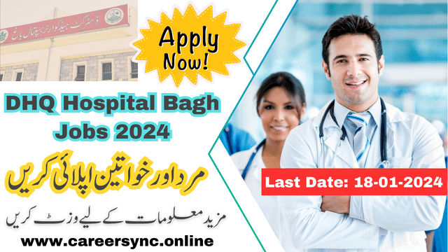 DHQ Bagh Hospital Jobs 2024 Now Apply Online