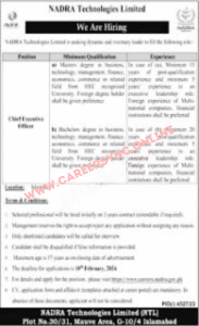 Latest Nadra Jobs in Islamabad in 2024 Apply Online Today