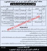 New Jobs in Irrigation Department Punjab 2024 Apply Online Now