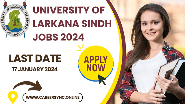 University Of Larkana Sindh Jobs 2024 Online Apply