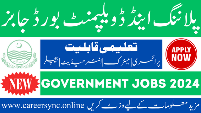 Planning and Development Board New Jobs in 2024 Apply Online Today